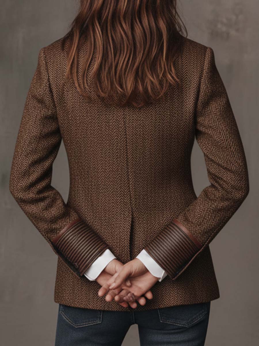Gisèle | Blazer with Chevron Insets