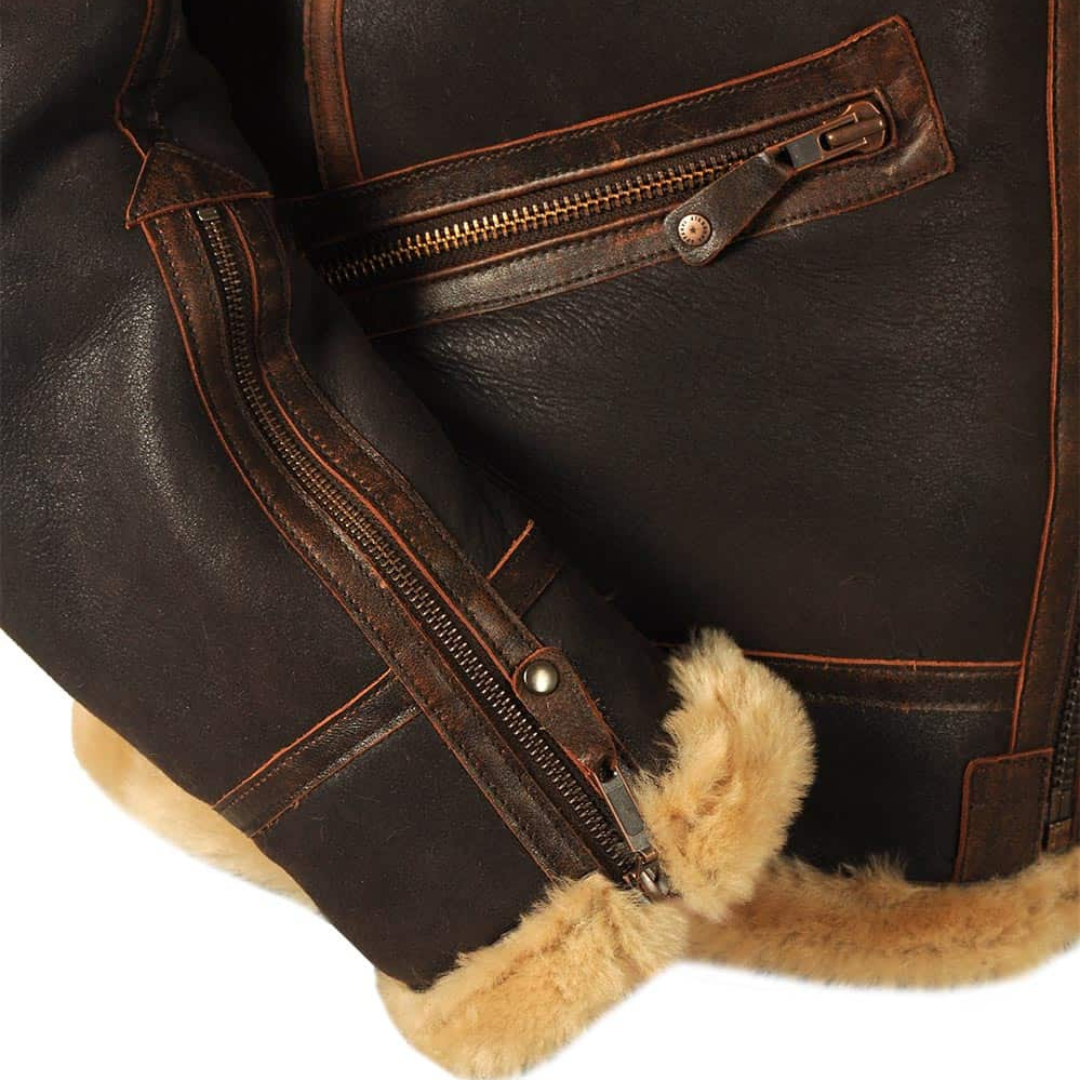 Aviator™ | Iconic Leather Pilot Jacket
