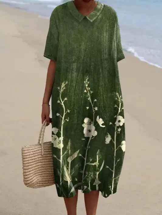 Fenna™ - Summer Breeze Printed Dress
