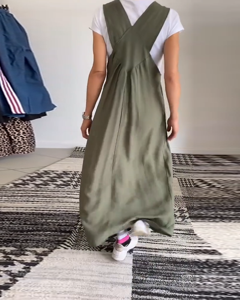 CAMILLE | Casual-Chic Sleeveless Flowing Dress