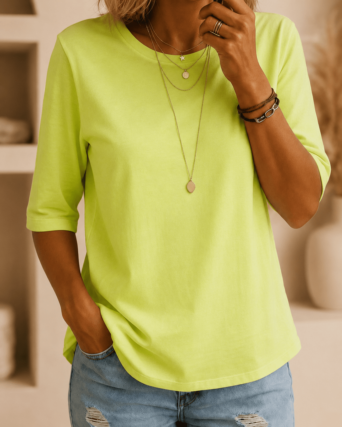 LUNARA | ESSENTIAL COMFORT T-SHIRT