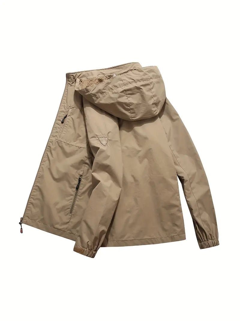 Steven™ | Classic Hooded Windbreaker Jacket