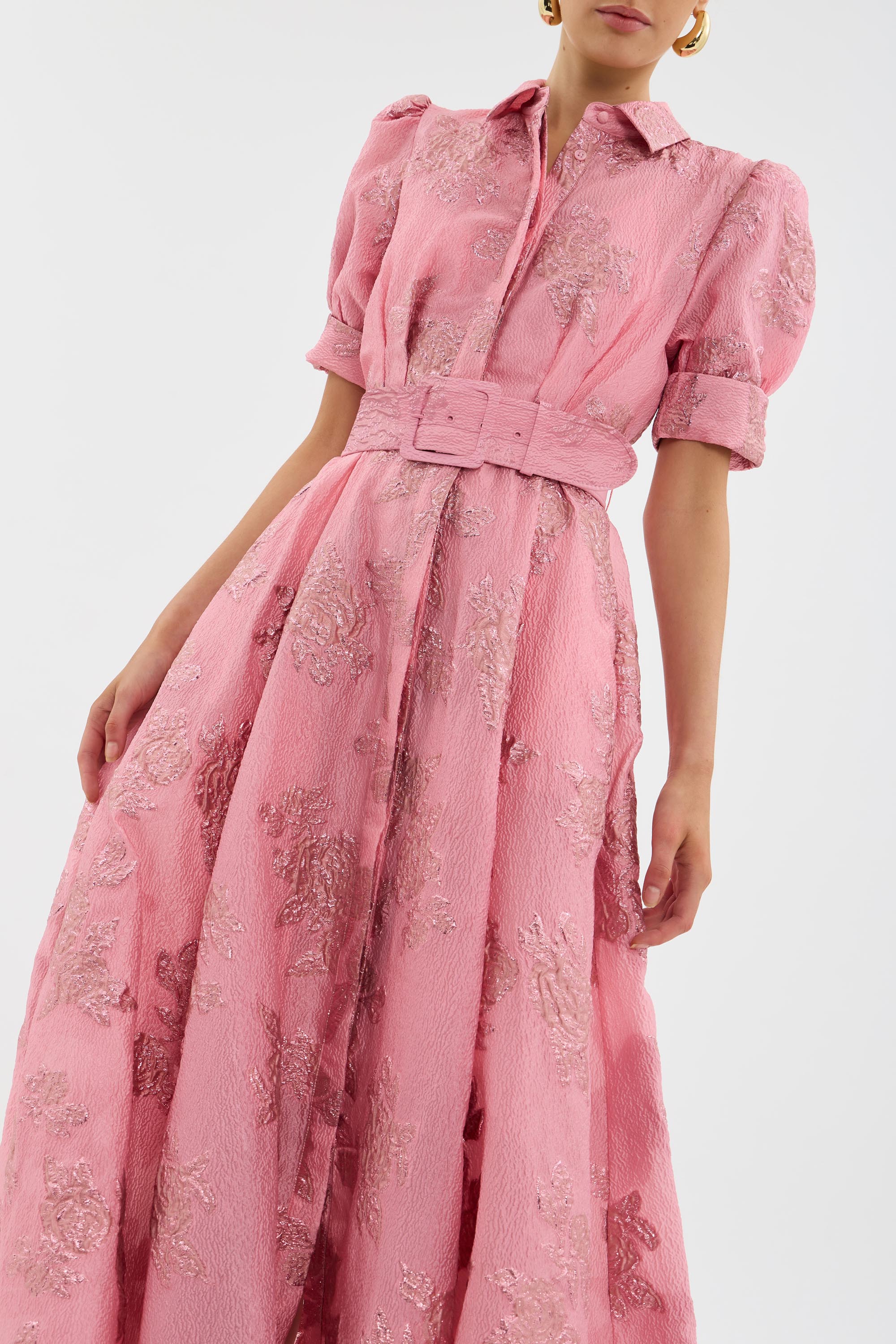 Aria™ | Short Sleeve Balloon Dress