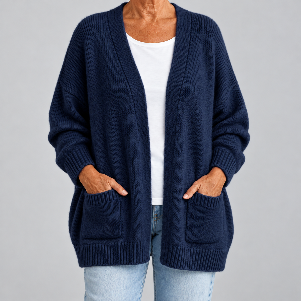 Marta | Open Cardigan with Pockets