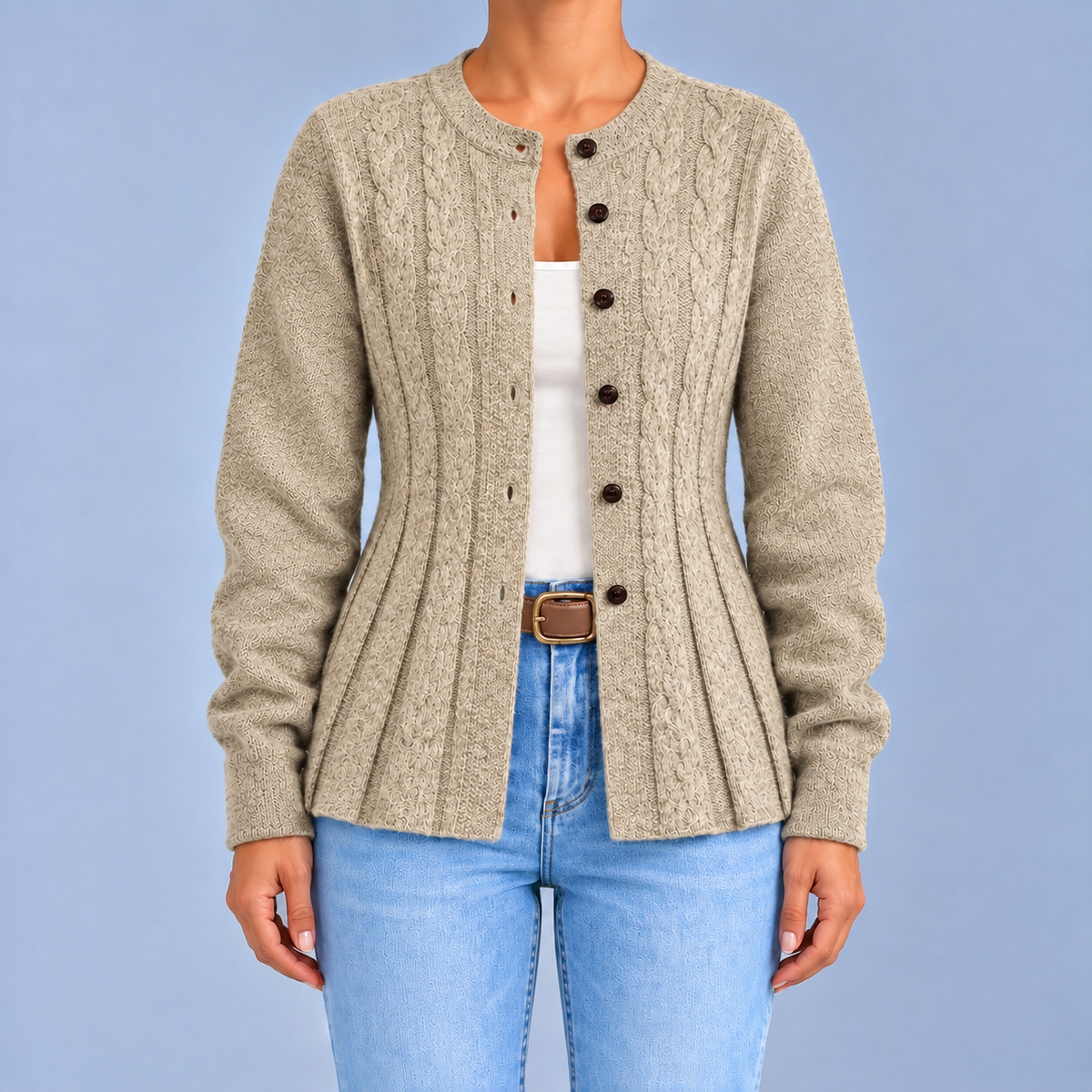 Ada | Simple and Soft Cardigan