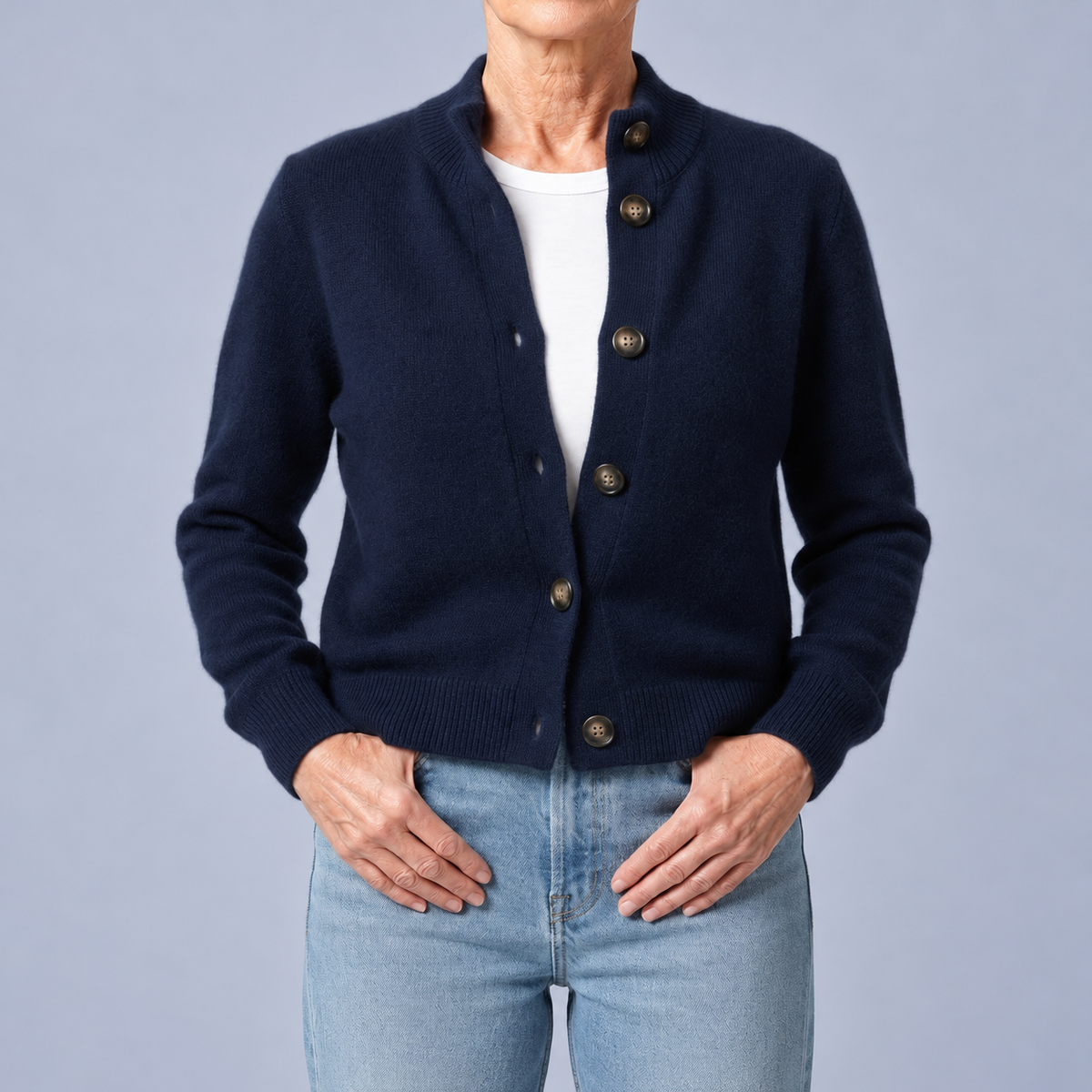 Vittoria | Soft Cardigan with Buttons