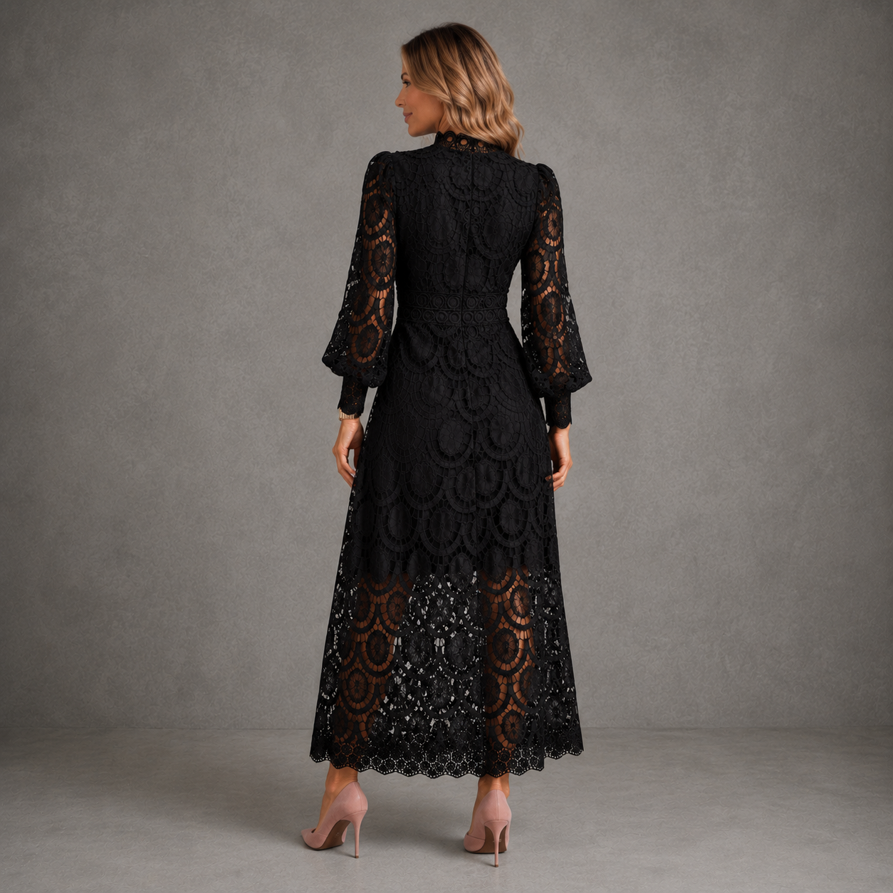 Joanne™ | Elegant Lace Maxi Dress