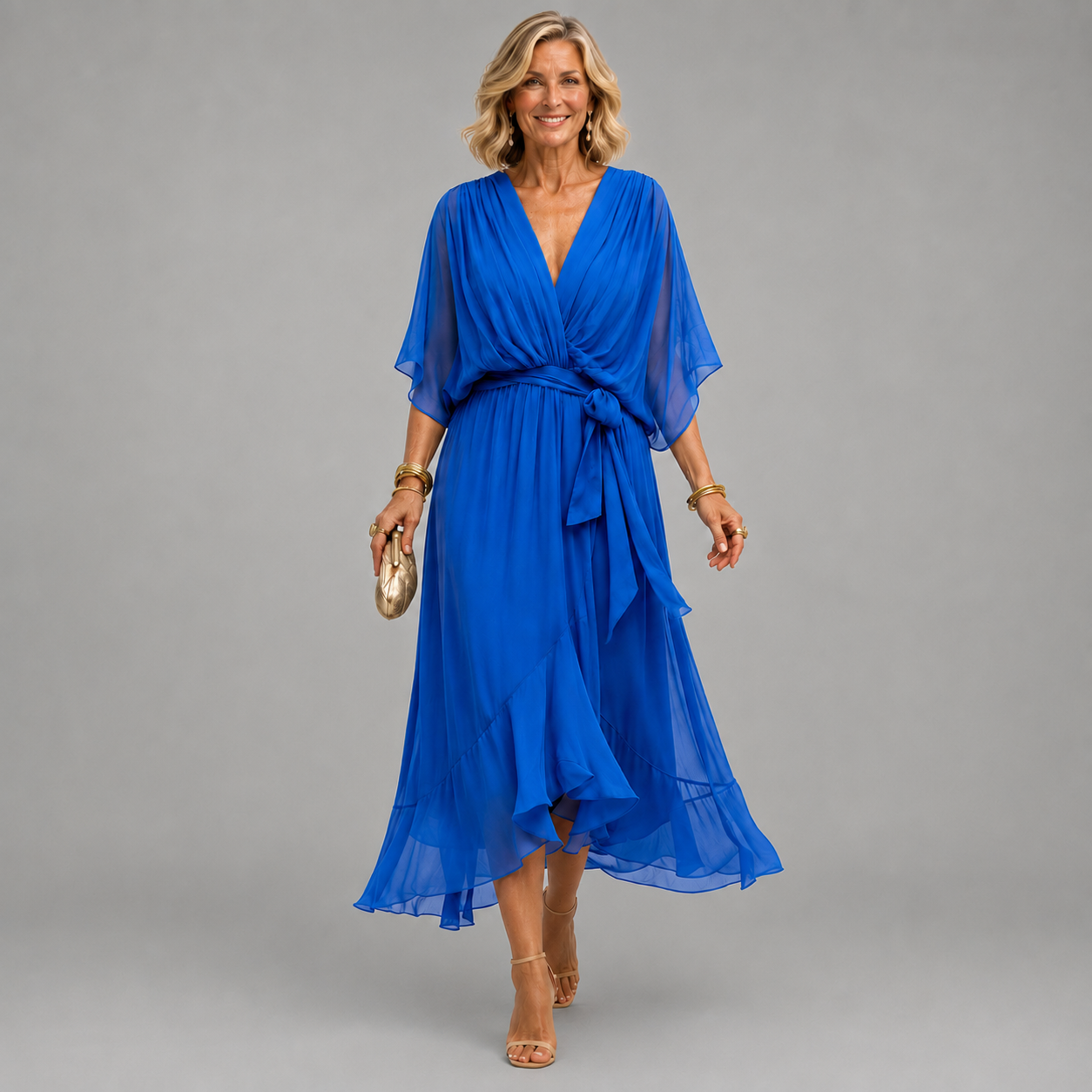 Monica | V-neck dress