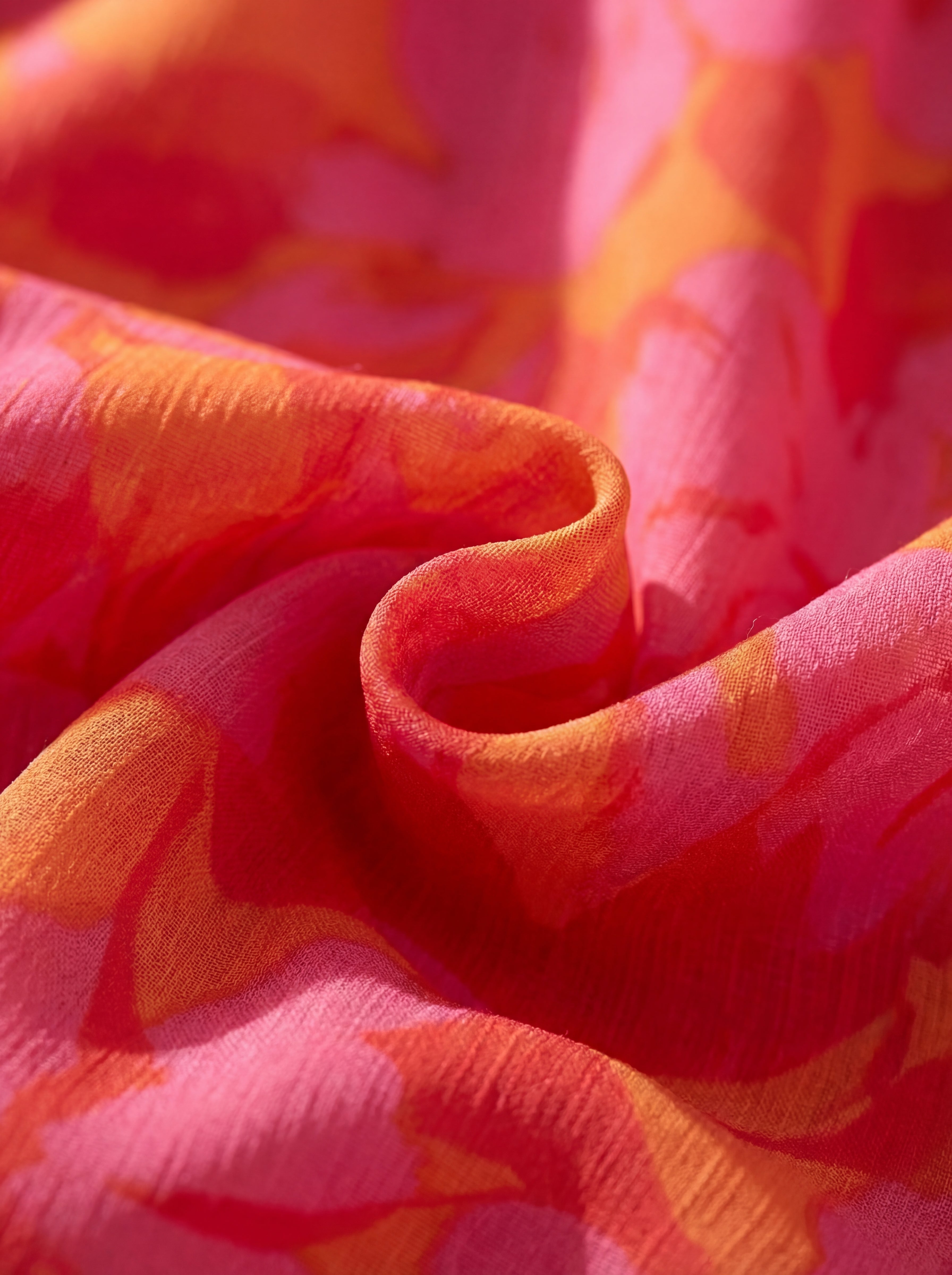 Oliva | Maxi Floral Dress with Balloon Sleeves and V-Neck