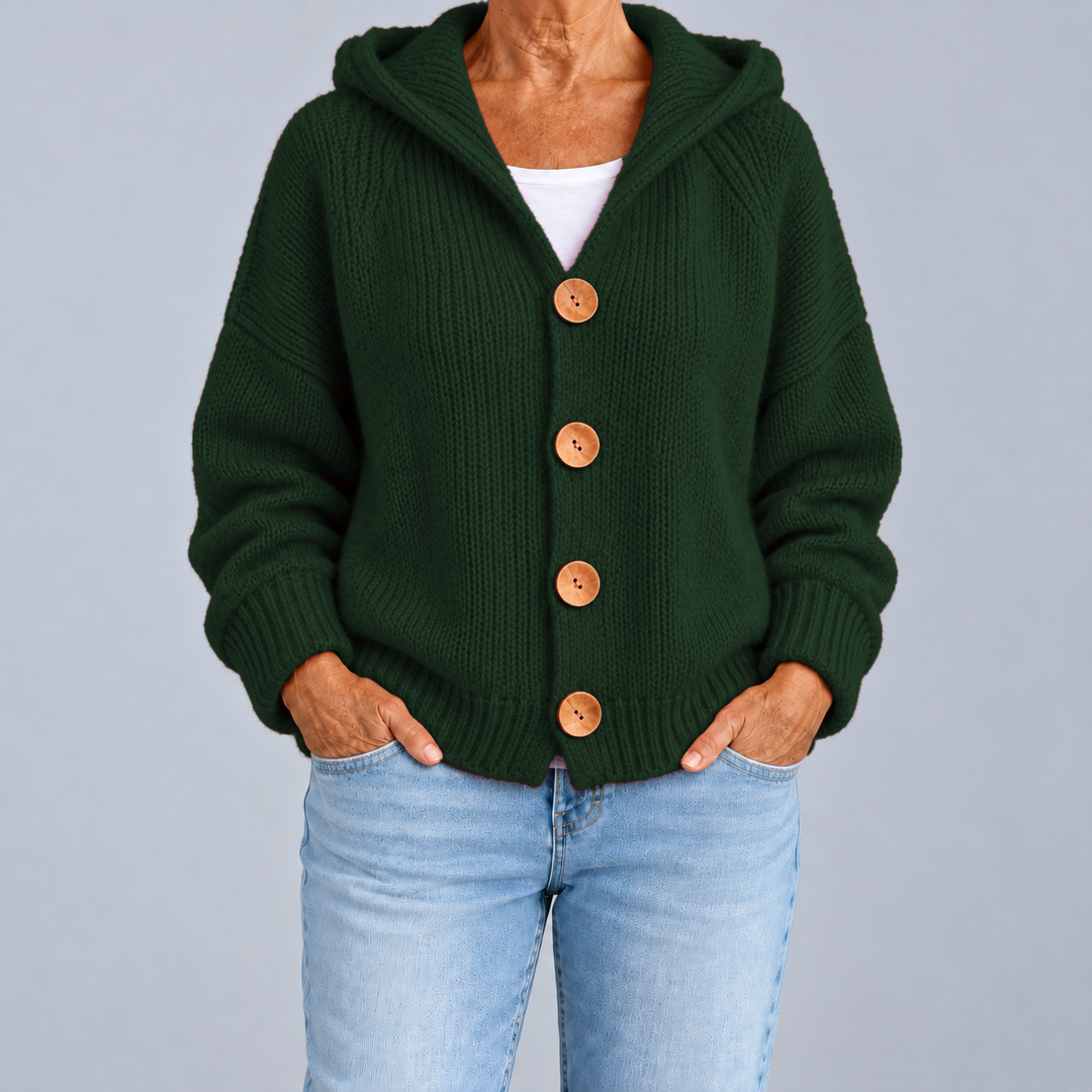 Beatrice | Oversized Hooded Cardigan