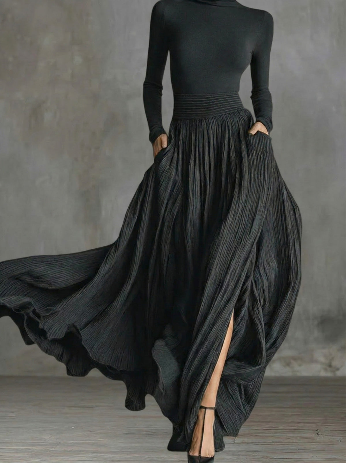 Rachel | Maxi Dress High Waist