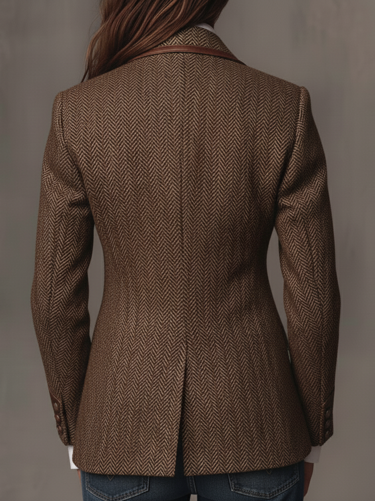 Gisèle | Blazer with Chevron Insets