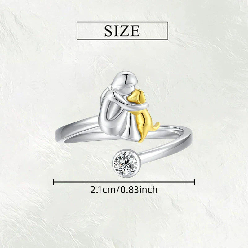 LadiVania™ | Ring with Dog Icon