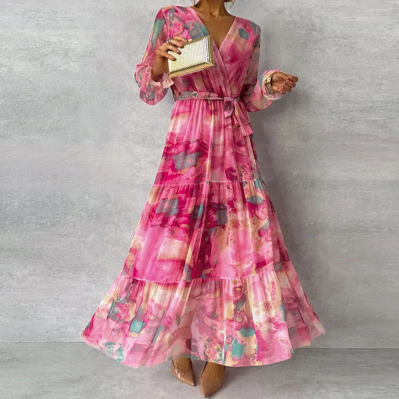 Willow | Flowing Floral Maxi Dress