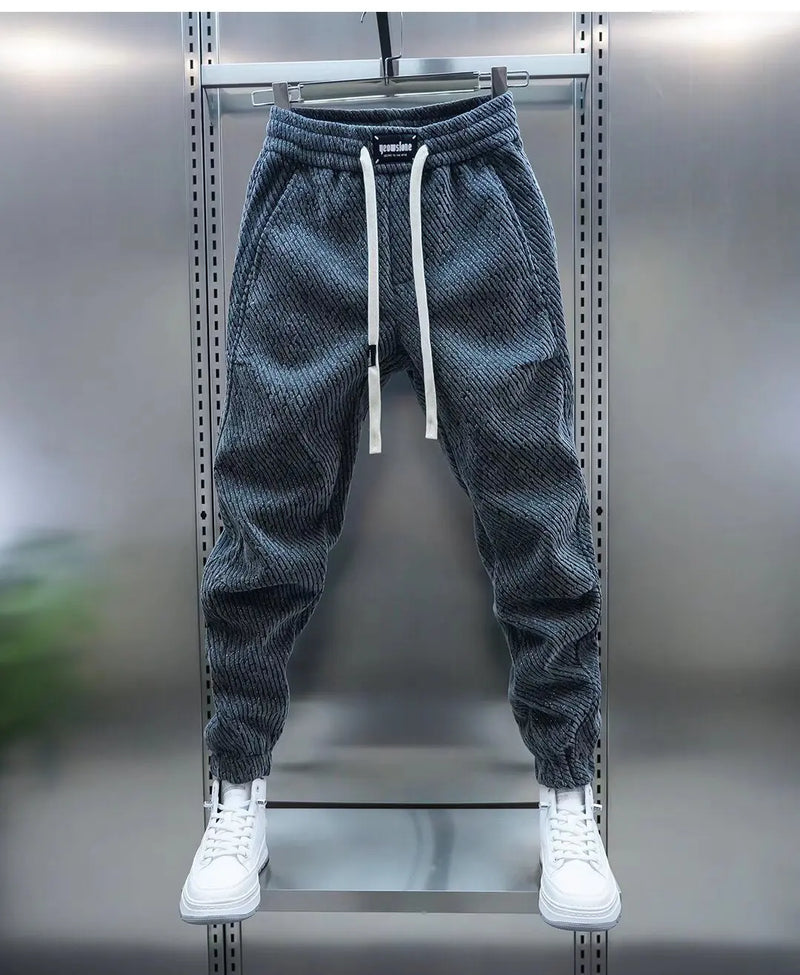 François - Casual Pants with Drawstring