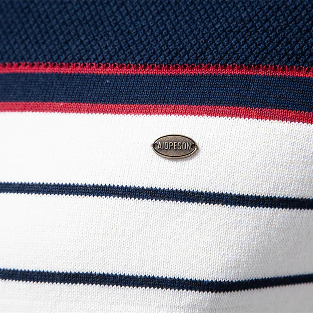 STEFAN | Men's Sweater with Stripes for Comfort and Timeless Style
