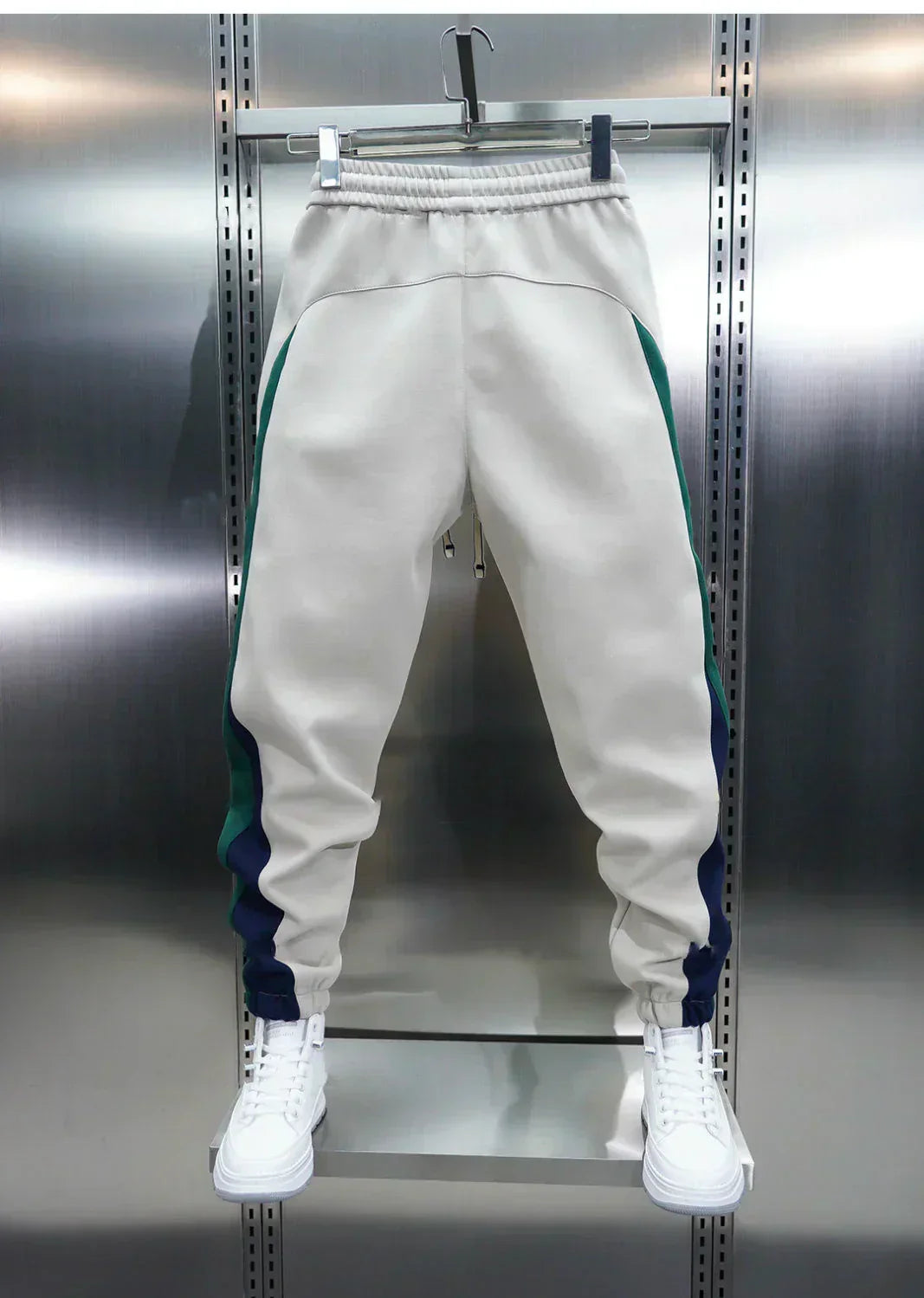 Laurent™ | Trousers with Tension and Contrasting Stripes