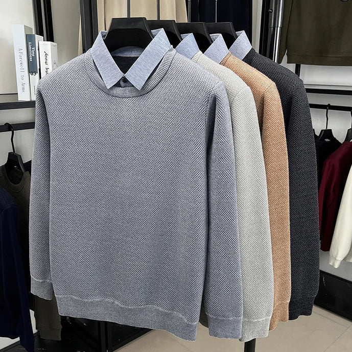 JENS | Men's Sweater for Smart Layered Look and Comfort without Hassle