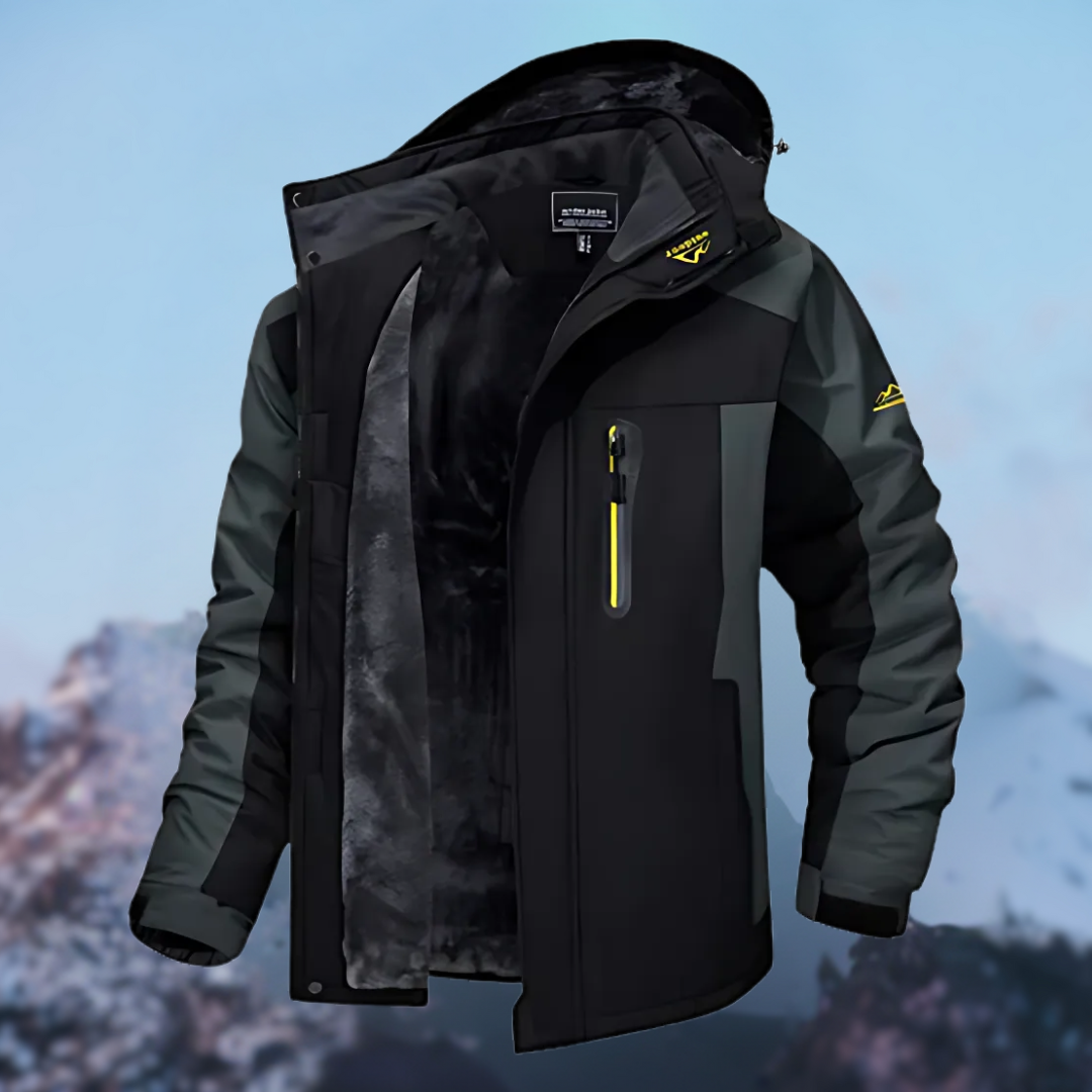 Men's Outdoor Insulated Winter Jacket for All Weather