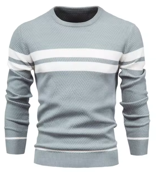 Koelman | Stylish men's pullover with herringbone pattern