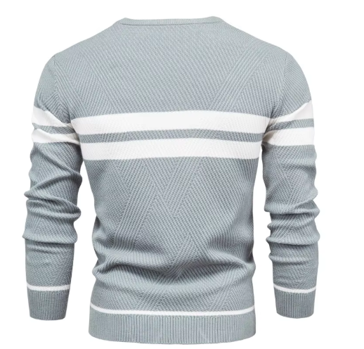 Koelman | Stylish men's pullover with herringbone pattern