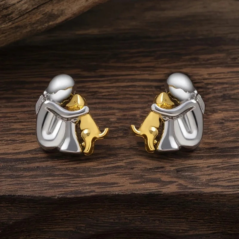 LadiVania™ | Earrings with Dog Motif – Loving Symbolism and Timeless Style