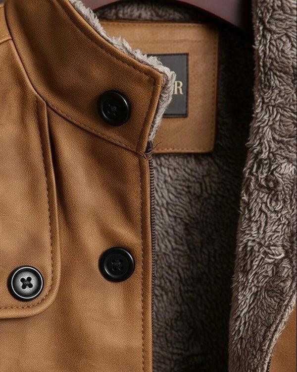 DAAN™ | Elegant Men's Coat with Timeless Warmth and Refined Style