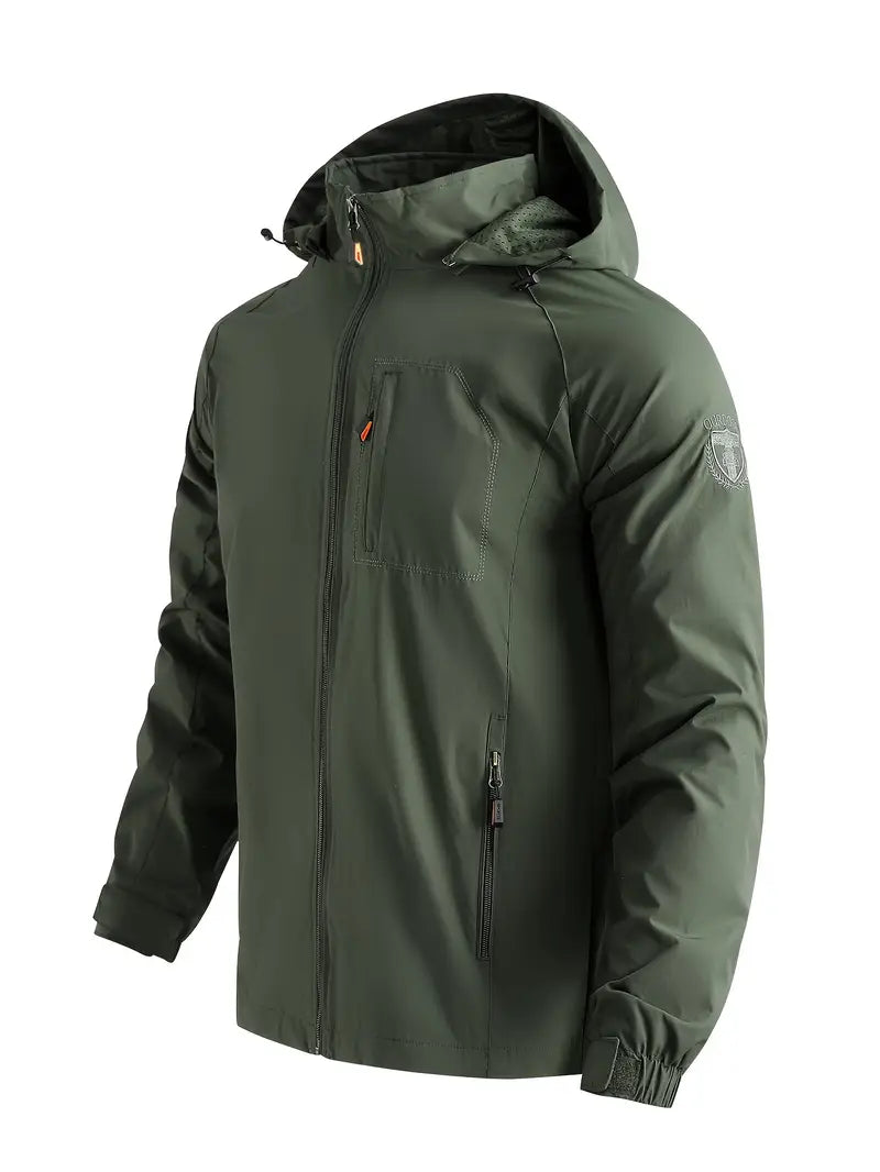 Steven™ | Classic Hooded Windbreaker Jacket