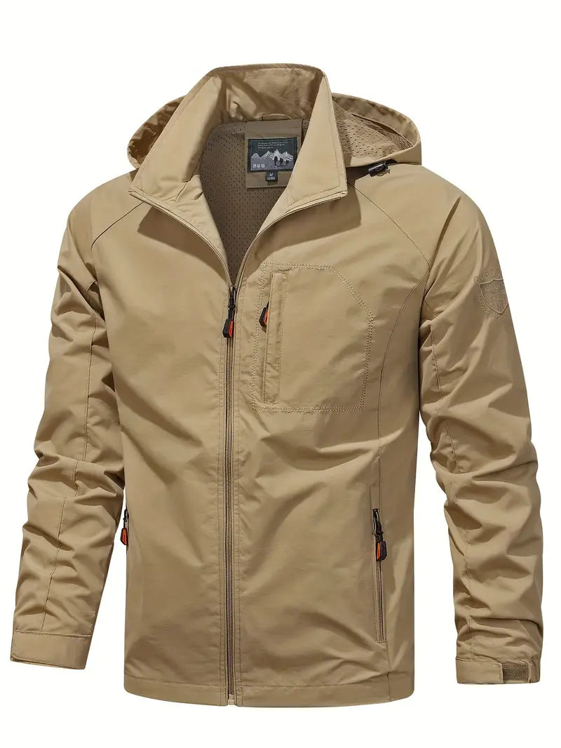Steven™ | Classic Hooded Windbreaker Jacket
