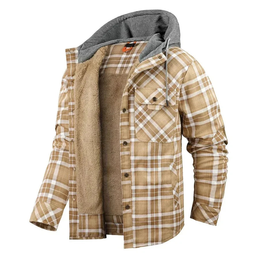 Castell | Lightweight Checkered Hoodie