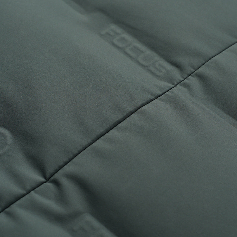 HUDSON | Quilted Down Blazer with Stand Collar