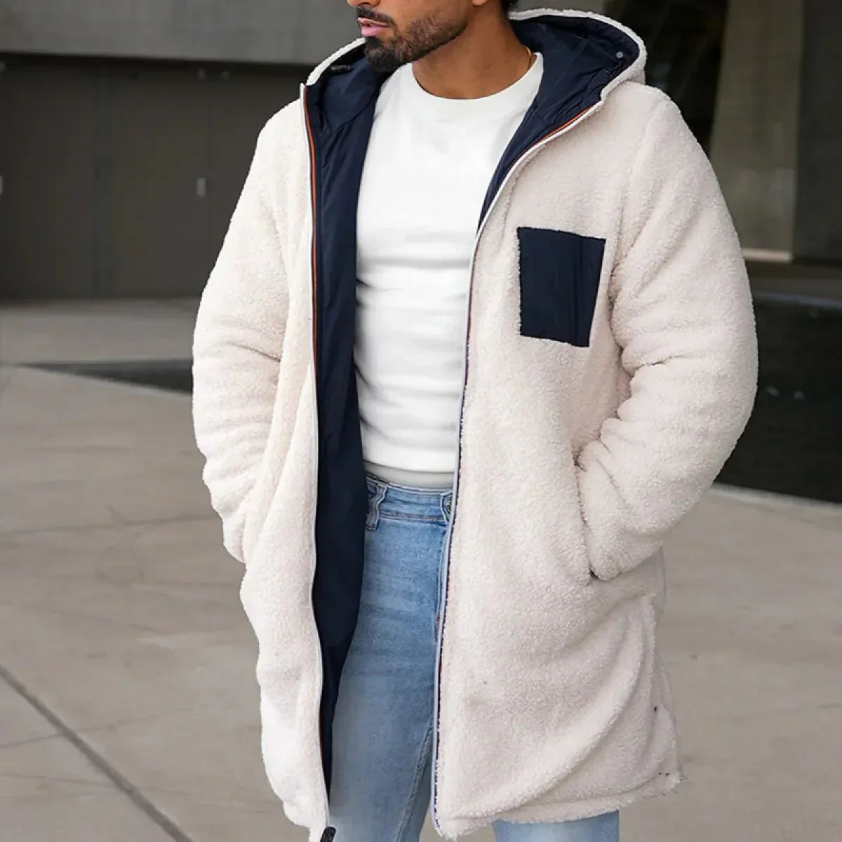 HAYRON | Elegant and fashionable reversible jacket