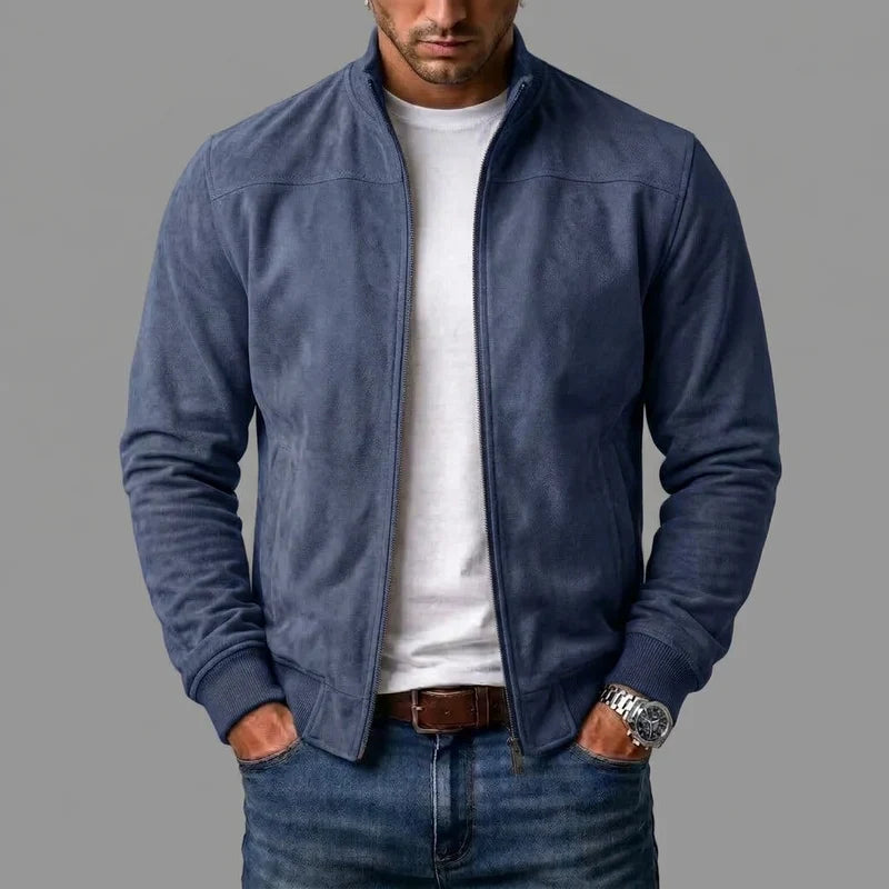 Corrado | Suede Bomber