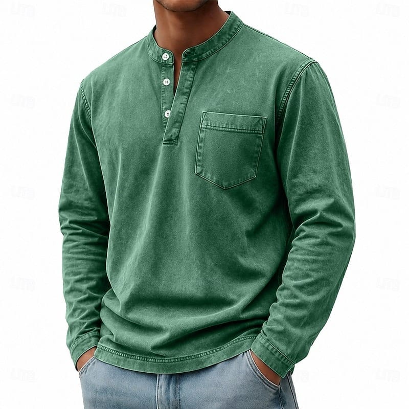 Henley - Long Sleeve
