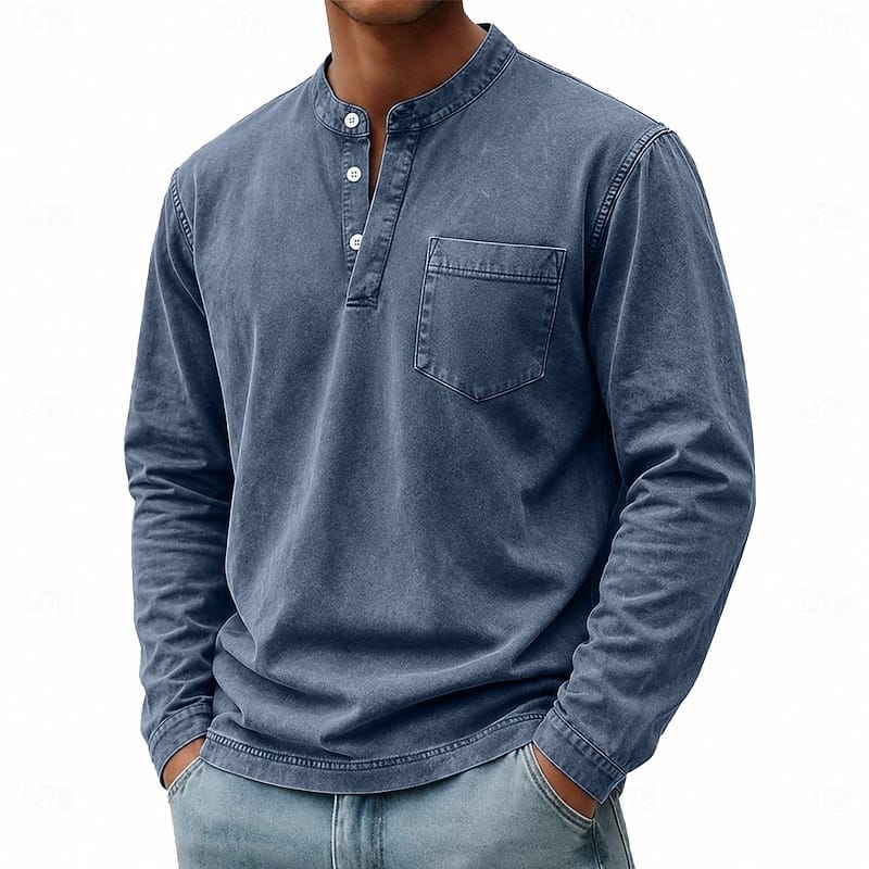 Henley - Long Sleeve