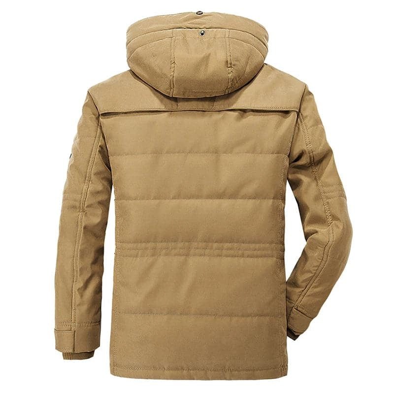 William™ | Warm Fleece Lined Hooded Winter Jacket