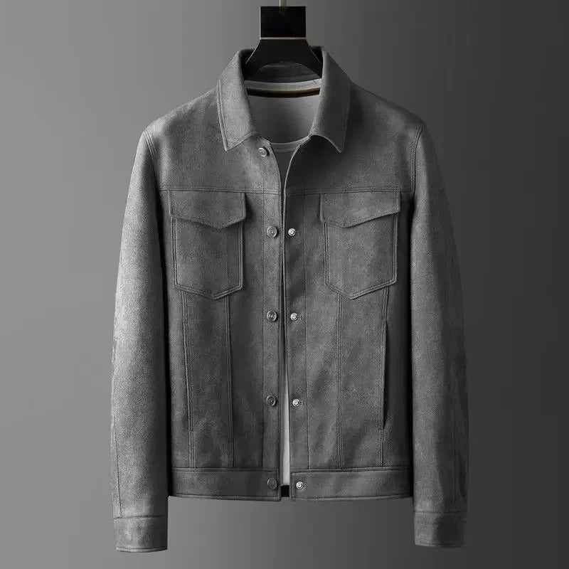 Dante | Elegant Leather Effect Jacket