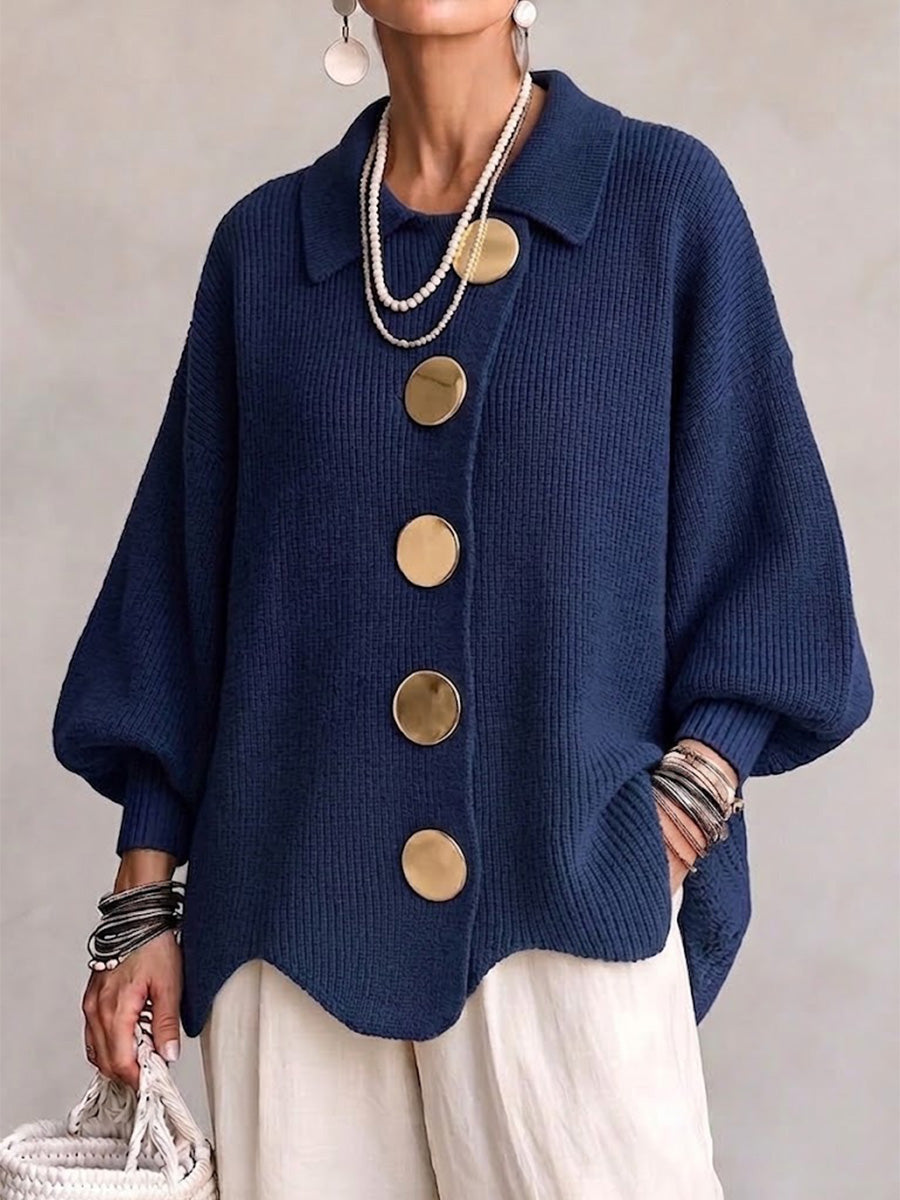 Ardelle™ | Oversized Collared Cardigan