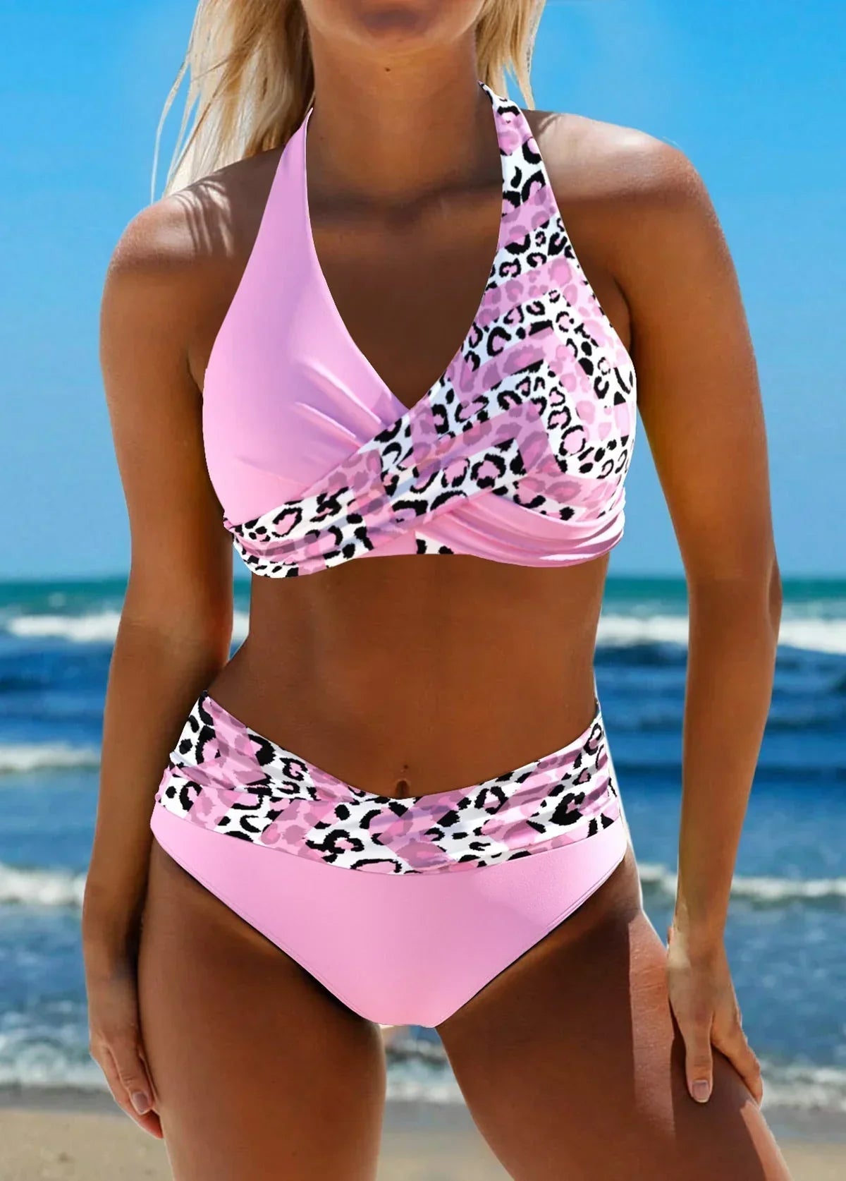 Elnora - Cross-strap bikini