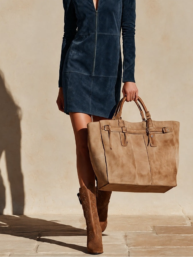 Eugenia | Mini Dress in Suede