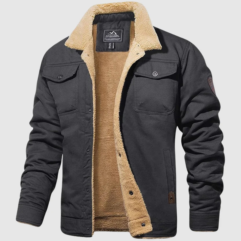 Castell | Warm and Elegant Bomber Jacket