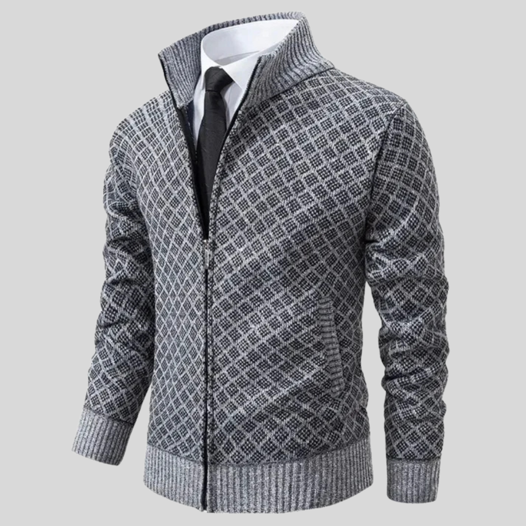 William™ | Classic Warm Zip Cardigan