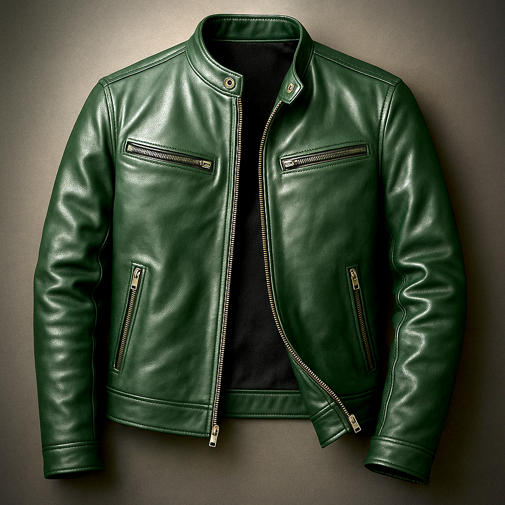 LARS™ | Vintage Motorcycle Jacket with Bold Fit for Everyday and Travel