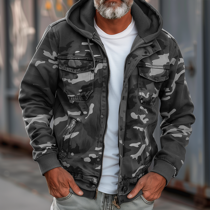 LEXIS | Elegant and Practical Camouflage Jacket