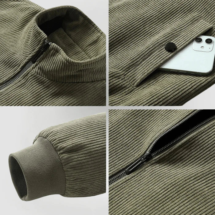 David™ | Warm Classic Fleece-Lined Corduroy Jacket