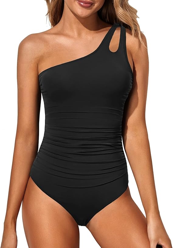 Sienna | One-Shoulder Swimsuit with Tummy Control and Flattering Silhouette