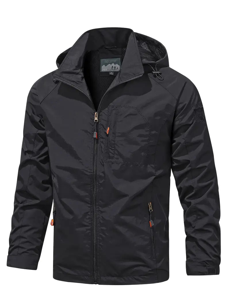 Steven™ | Classic Hooded Windbreaker Jacket
