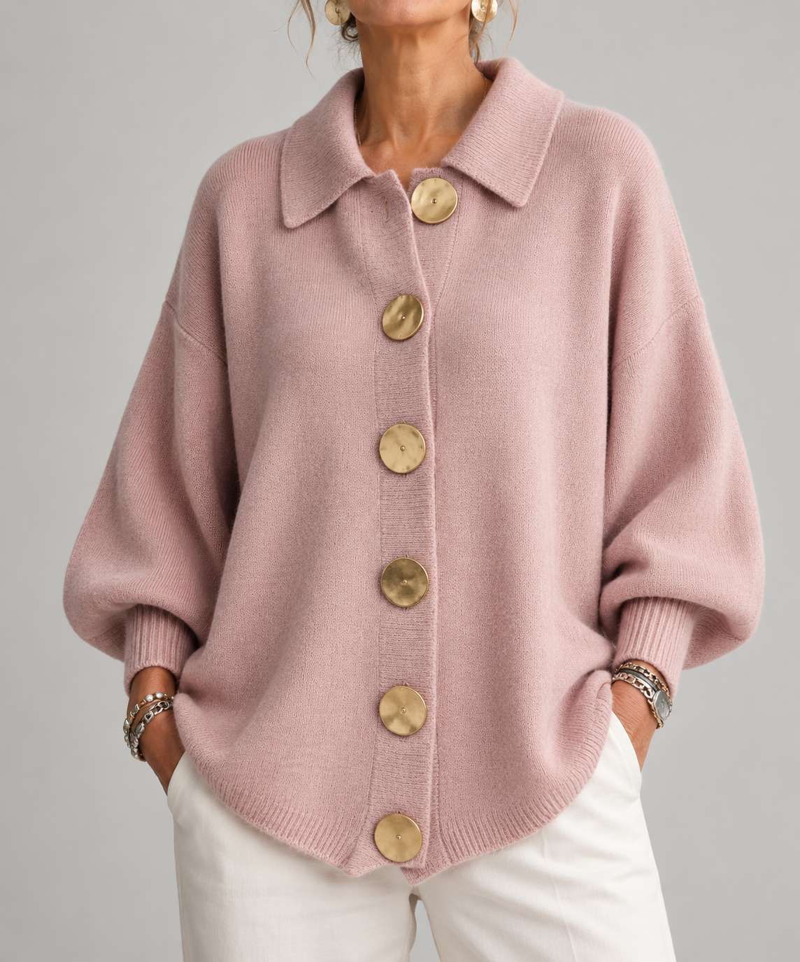 Ardelle™ | Oversized Collared Cardigan