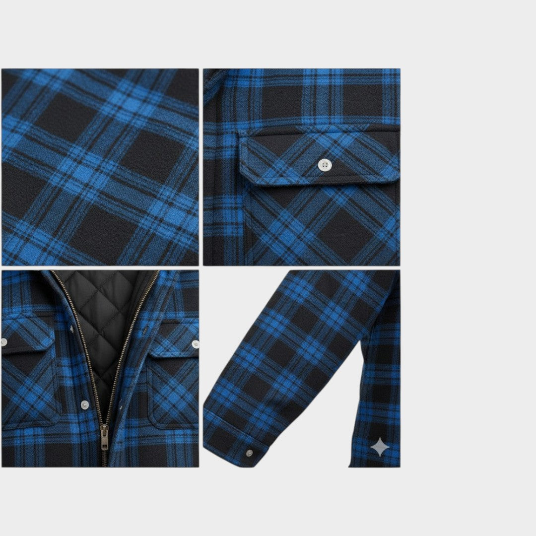 Asger™ | Warm men's jacket made of premium wool blend