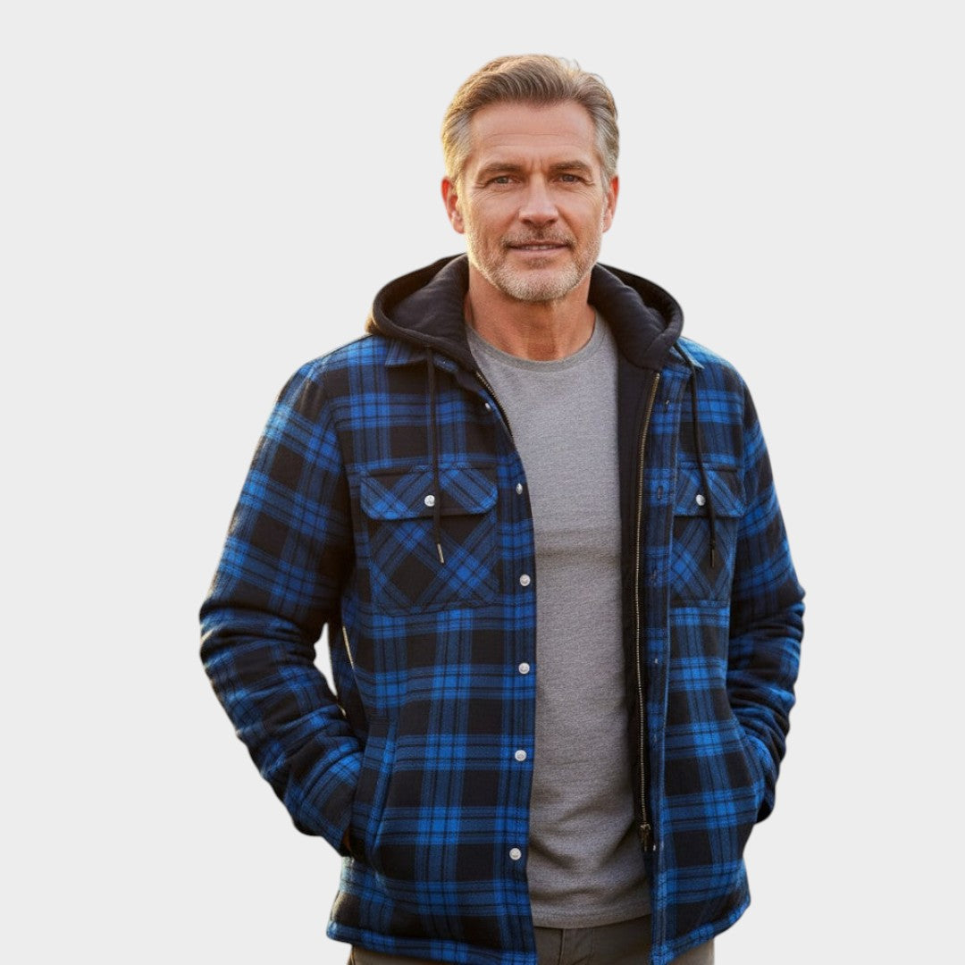 Asger™ | Warm men's jacket made of premium wool blend